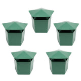 5 Pcs Snail Trap 3.9" x 2.4" x 2.8" Eco-Friendly to Catch Slugs Snails Catcher (Green)