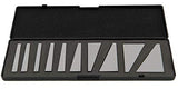 Angle Block Set 1°, 2°, 3°, 4°, 5°, 10°, 15°, 20°, 25°, 30° Machinist Tool, 10 Piece Set, Precision +/- 20 Seconds, Lathes Milling Ground Gauge Angle Calibration Gage Inspection Block Set