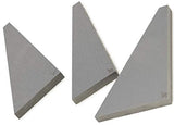 Angle Block Set 1°, 2°, 3°, 4°, 5°, 10°, 15°, 20°, 25°, 30° Machinist Tool, 10 Piece Set, Precision +/- 20 Seconds, Lathes Milling Ground Gauge Angle Calibration Gage Inspection Block Set
