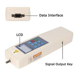 HF-500N Digital Force Gauge Push and Pull Dynamometer Portable Tester High Precision LCD Measuring Instruments Thrust Pressure Meter (HF-500N)