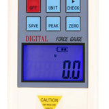 HF-500N Digital Force Gauge Push and Pull Dynamometer Portable Tester High Precision LCD Measuring Instruments Thrust Pressure Meter (HF-500N)