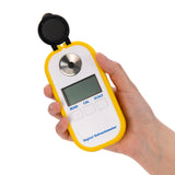 Refractometer Digital Coffee Sugar Concentration Meter Brix with BRIX / TDS Dual Scale Display Temperature Compensation Function Multifunction for the Food Industry and Agricultural Juice Fruit Portable Refractomer