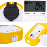 Refractometer Digital Coffee Sugar Concentration Meter Brix with BRIX / TDS Dual Scale Display Temperature Compensation Function Multifunction for the Food Industry and Agricultural Juice Fruit Portable Refractomer