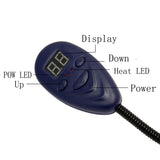 Pet Heating Pad for Cat Dog Electric Waterproof Indoor Heated Blue Mat Auto Constant Temperature Chew Resistant Cord and Removable Cover (15.8"x11.8")