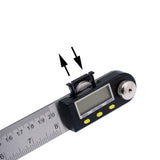 200 mm digital protractor  360 Measurer digita angle goniometer LCD Digital Angle Finder Meter Protractor Goniometer Ruler
