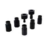 Ebb & Flow Fitting Complete Kit Combo Set with 2 Extensions